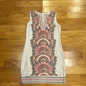 Moroccan-inspired white tunic/dress